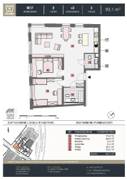 Apartament-Nr-M17-Pod Zamkiem 24-Szczecin