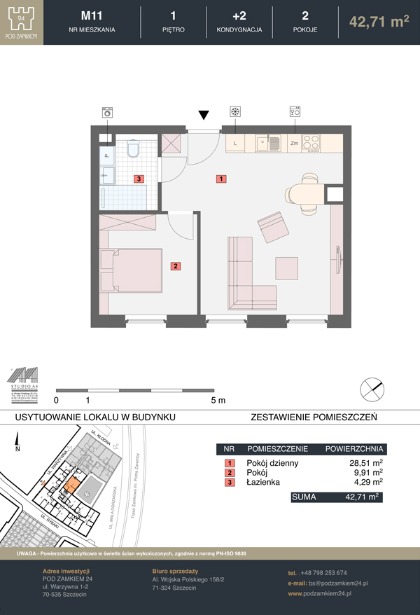 Apartament-Nr-M11-Pod Zamkiem 24-Szczecin-Rzut
